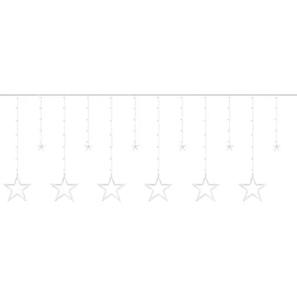 Světelný závěs 138 LED USB, vícebarevný, KŚ19748