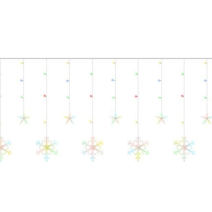 Světelný závěs 138 LED, vícebarevný, 31V KŚ11323