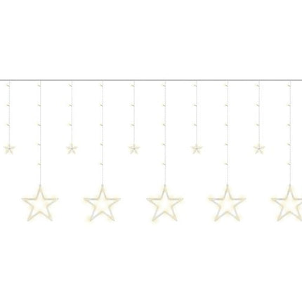 Světelný závěs 138 LED, teplá bílá, 31V KŚ11317