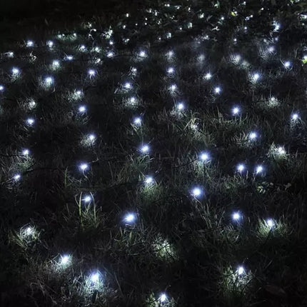 Světelný závěs 160 LED USB, studená bílá, KŚ19760