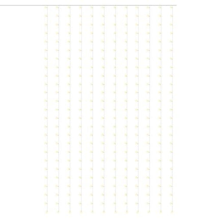 Světelný závěs 300 LED, teplá bílá, 31V KŚ11332