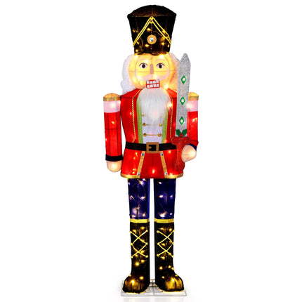 Svítící figurka louskáčka, 157 cm, 100 LED