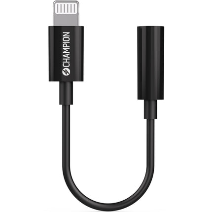 Adaptér Lightning na 3,5 mm, černý
