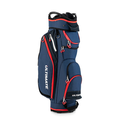 Lehký golfový bag se 14 přepážkami, tmavě modrý