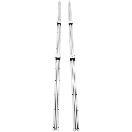 Linear Guide Rail Set, 1800mm, 20mm Shaft, 2 Rails, 4 Blocks