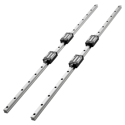 Linear Rail Guide Kit HGR20, 1000mm, 2 Rails 4 Blocks