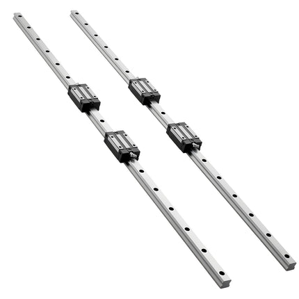Linear Rail Guide Kit HGR20, 1000mm, 2 Rails 4 Blocks