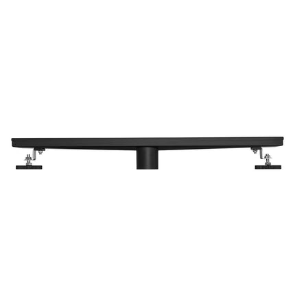 Linear Shower Drain 610mm, Matte Black, Hair Strainer