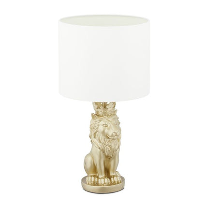 Stolní lampa ve tvaru lva