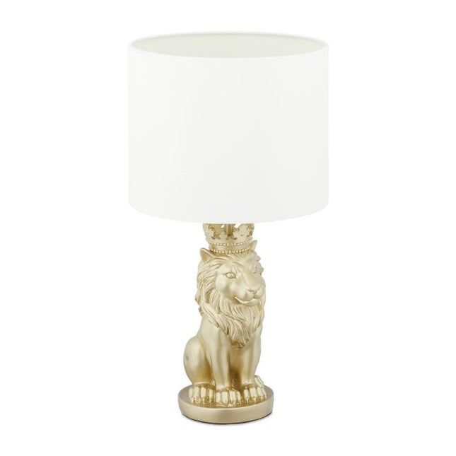 Stolní lampa ve tvaru lva