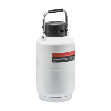 Liquid Nitrogen Dewar, 3L Aluminum, 6 Canisters Bag