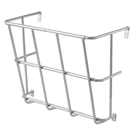 Livestock Hay Feeder 18.5 gal, Heavy-Duty Steel, Wall Mounted