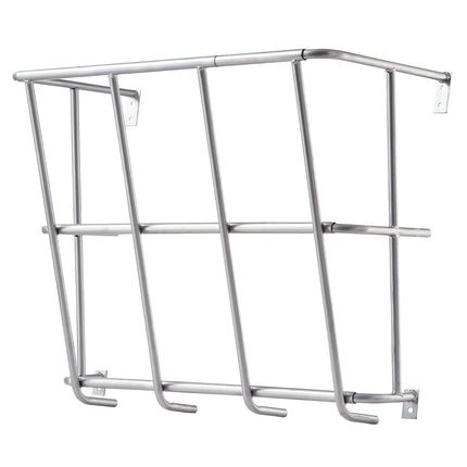 Livestock Hay Feeder 18.5 gal, Heavy-Duty Steel, Wall Mounted