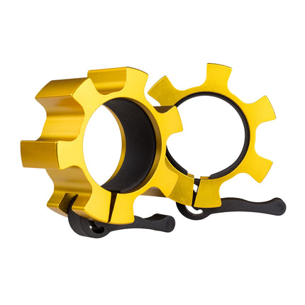 Objímky na osu Lock Jaw, 2 ks, zlaté