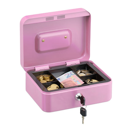 Lockable Cash Box with Removable Insert
