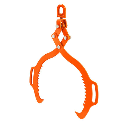 Log Lifting Tongs 28 in, 2-Claw Swivel, 1100 lb