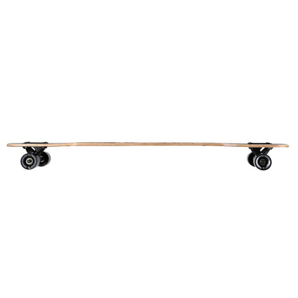 Longboard, design s lebkou, dřevěná deska