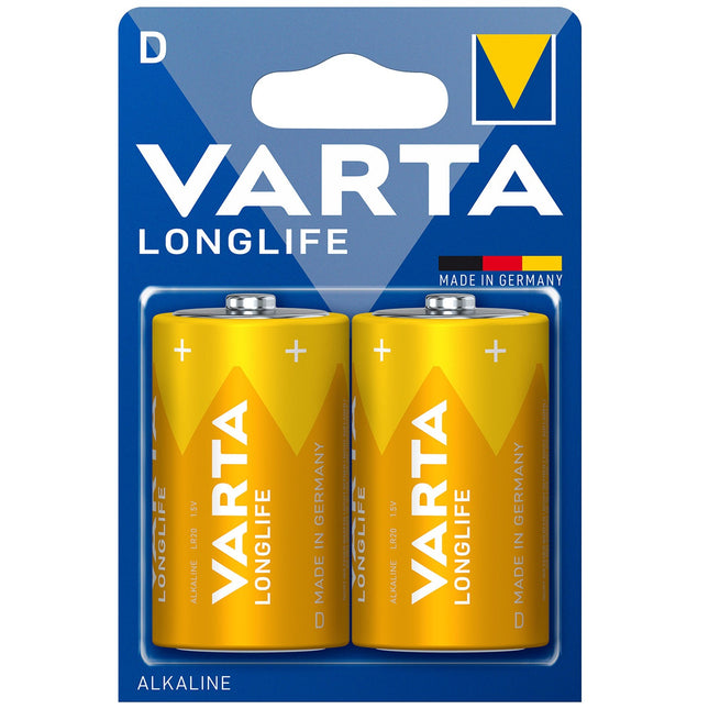 Baterie Longlife D / LR20, 2 ks