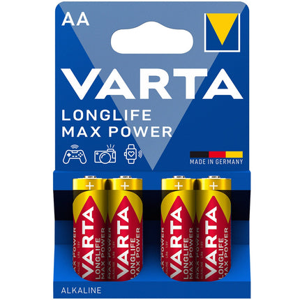 Baterie Longlife Max Power AA / LR6, 4 ks