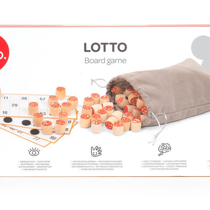 Lotto Board Game for Family Fun, 2-6 Players, Ages 4+