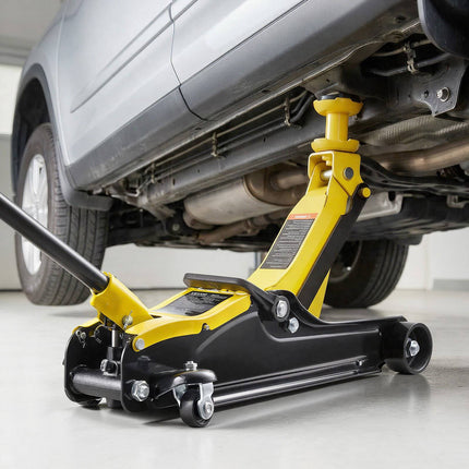 Low Profile 2.5-Ton Hydraulic Floor Jack, 85–350 mm