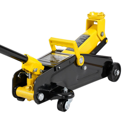 Low Profile Floor Jack, 2 Ton Hydraulic, 4.9–13.2 in