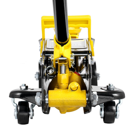 Low Profile Floor Jack, 2 Ton Hydraulic, 4.9–13.2 in