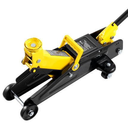 Low Profile Floor Jack, 2 Ton Hydraulic, 4.9–13.2 in