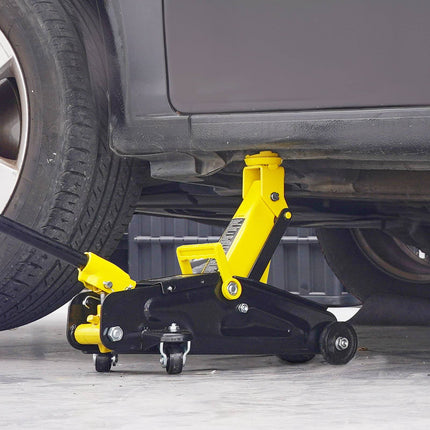 Low Profile Floor Jack, 2 Ton Hydraulic, 4.9–13.2 in