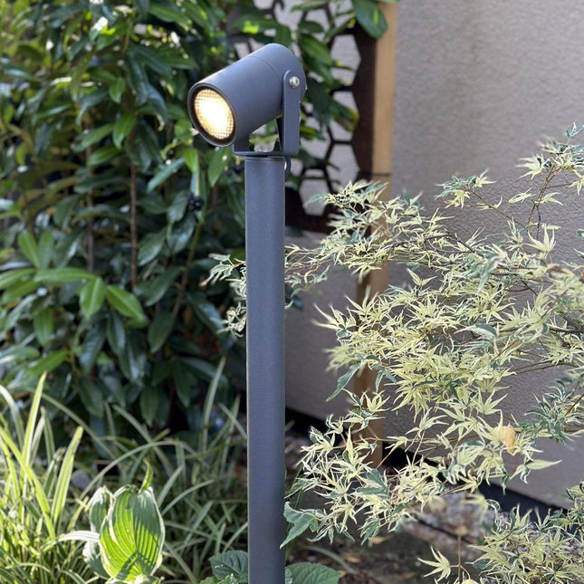 Luna 65 sloupkové/zahradní bodové svítidlo 350 lm 5W 35°, šedá