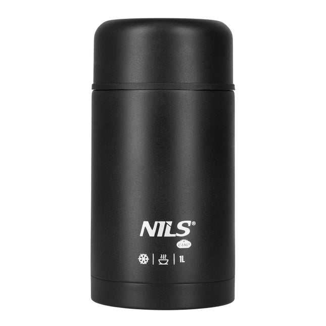 Termoska na jídlo 1000ml, černá, izolační
