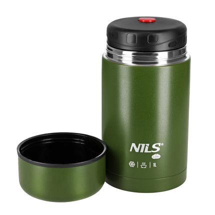 Termoska na jídlo 1000ml, zelená, izolační
