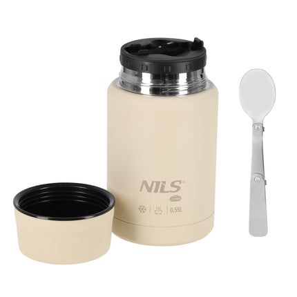 Termoska na jídlo 550ml nerezová, nepropustná