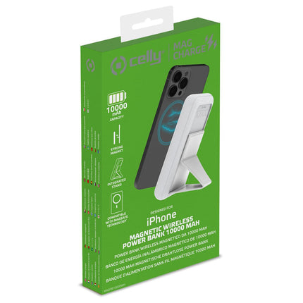 MAGPB10000 powerbanka 15W MagSafe bezdrátové nabíjení 10,000mAh, bílá