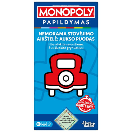 MONOPOLY desková hra rozšíření Free Parking Jackpot