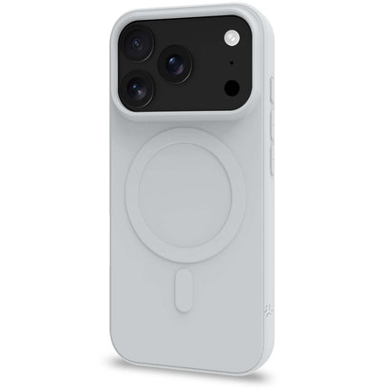 Stříbrné TPU pouzdro kompatibilní s MagSafe pro iPhone 18/17 Pro