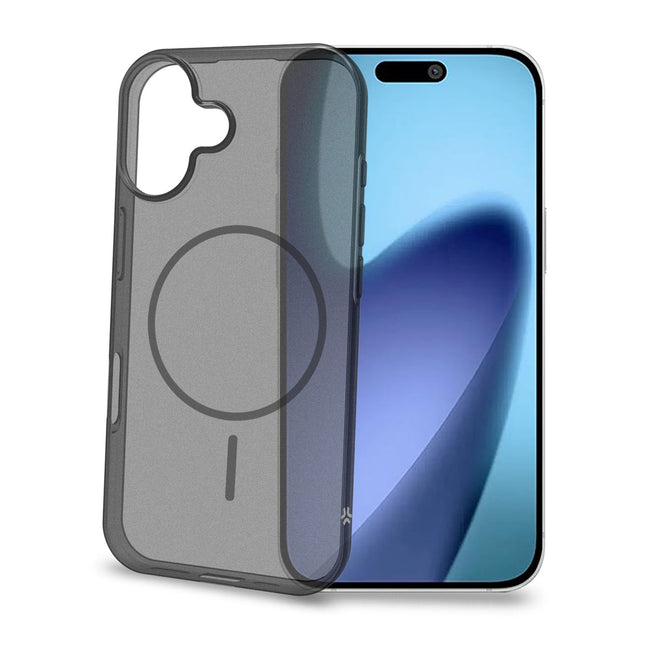 Pouzdro na iPhone 17 kompatibilní s MagSafe, černé TPU provedení