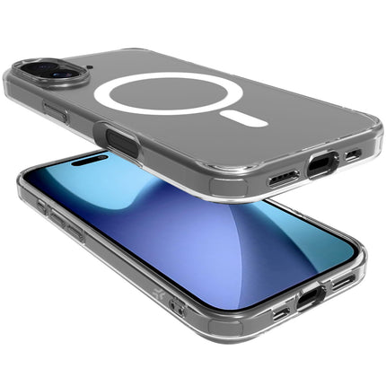 MagSafe-kompatible iPhone 17 TPU Hülle – Transparent