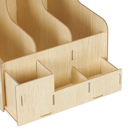 Box na časopisy a nářadí se 3 přihrádkami