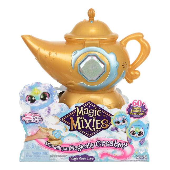 Magic Mixies interaktivní hračka kouzelná lampa, modrá