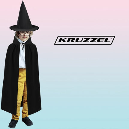 Kostým kouzelníka sada 4 ks Kruzzel 19555