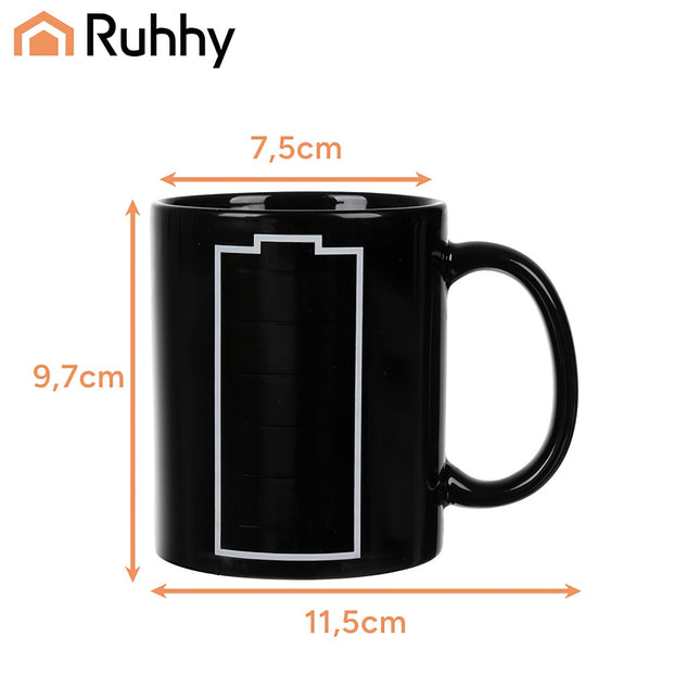 Kouzelný hrnek – na baterie 330ml Ruhhy 22103