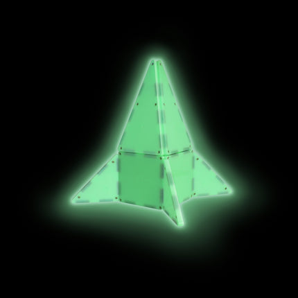 Magna-Tiles magnetické stavební dlaždice Glow, 16 dílků