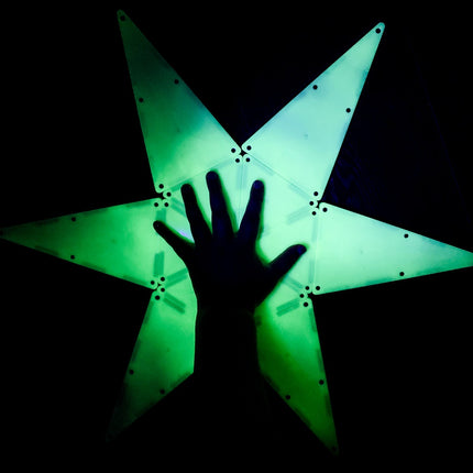 Magna-Tiles magnetické stavební dlaždice Glow, 16 dílků