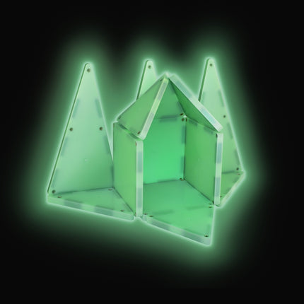 Magna-Tiles magnetické stavební dlaždice Glow, 16 dílků