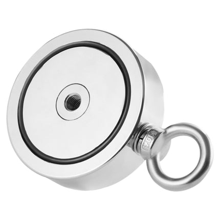 Magnet Fishing Kit, Double-Sided 1400 Lb with Rope Hook