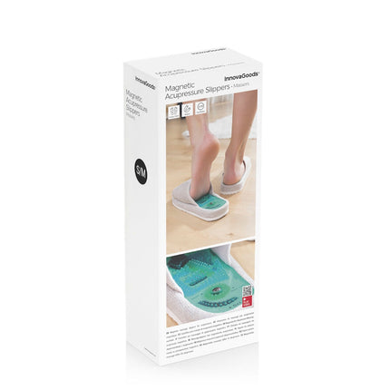 Magnetické akupresurní pantofle Massers InnovaGoods – L/XL