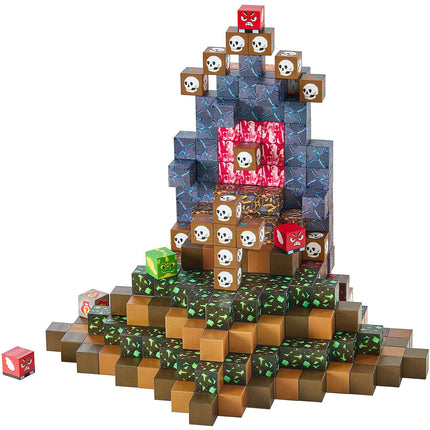 Magnetic Blocks Set, 100-Piece Building Cubes, Age 3+