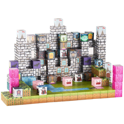 Magnetic Building Blocks, 100-Piece Zombie Set, Ages 3+
