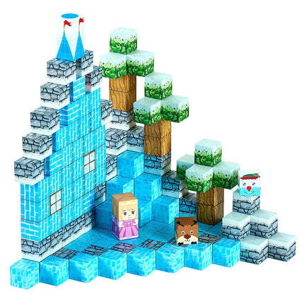Magnetic Building Blocks, 150-Piece STEM Cubes, Ages 3+